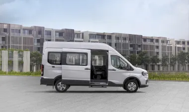 Cửa trượt điện mở rộng tối đa